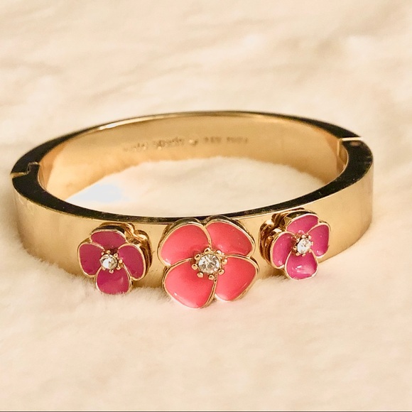 kate spade Jewelry - Kate Spade Flutter Floral Bracelet